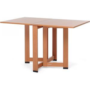 FOPPAPEDRETTI Cartesio Tavolo Con Piani Pieghevoli, Noce