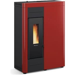 LA NORDICA Stufa a Pellet La Nordica Virna Idro 14 Kw Bordeaux