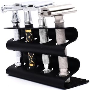 Parker Safety Razor Parker stand per rasoi di sicurezza nero