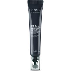 Korff Eyezone Contorno Occhi 15 ml - Attenua Borse e Occhiaie con Estratto di Papavero, Caffeina e Vitamina PP