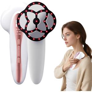 Funthy Massaggiatore Anti Cellulite Anticellulite Portatile 15 livelli regolabili 3 modalità di funzionamento e riscaldamento per vita braccia glutei e gambe