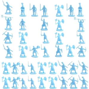 Generico Soldatini Giocattolo,Miniature Militari in Plastica | 100 Statuine Antiche per Giochi Educativi di Ruolo Feste Bambini e Bambine