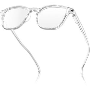 SURFOU Occhiali Luce Blu Uomo e Donna, Leggeri e Confortevoli, Non Graduati, Ideali per PC, Gaming, Lavoro al Computer, Studio, Lettura, Visione Schermo, Riduzione Affaticamento Visivo