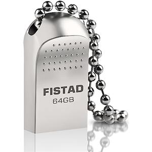 FISTAD Chiavetta USB 64 GB, MiNi Pendrive 64GB Penna USB 64giga Portatile Flash Drive USB Key 64GB Memoria Esterna PC per pc portatile, ecc