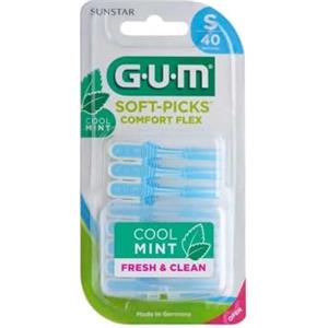 GUM Soft-Picks Comfort Flex Cool Mint 40 Unità - Piccolo