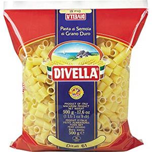 Generico Pastificio Divella Pasta Ditali 500gr