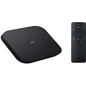 Xiaomi Mi Box S (Versione EU) 4K Ultra HD Media Player con controllo remoto Google Assistant, Bluetooth, HDMI 4K HDR, Dolby Audio, DTS HD, Android 8.1 Nero