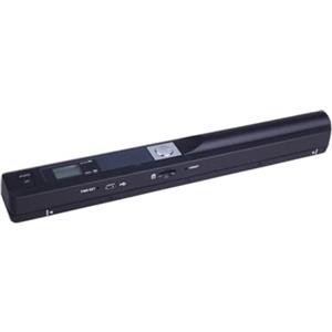 MKHFP Scanner portatile HD Scanner portatile for foto di documenti A4 a colori ad alta velocità, Mini scanner a colori tascabile, Scanner A4 HD Strumento didattico visivo(Noir)