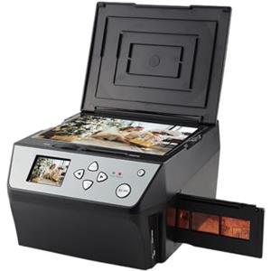 MKHFP Lo scanner multifunzione for pellicole da 22 MP converte i biglietti da visita for documenti fotografici con 110 diapositive/negativi da 135/35 mm in file JPG digitali HD Strumento didattico visivo