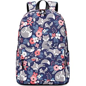 Wadirum Donne zaino per il tempo libero zaino per la scuola universitaria per le ragazze Volpe
