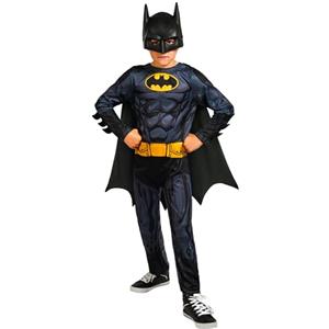 Rubie's Rubies 3014993-4000 - Costume da Batman, per bambini, 3-4 anni, multicolore, per Halloween, Halloween