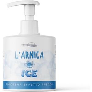 Saf.Nutraceutica - Crema Arnica ICE per Cavalli Uso Umano | Effetto Freddo Rinfrescante | Sollievo per Gambe e Muscoli | Formato Maxi con Erogatore, Marrone, 500 ml