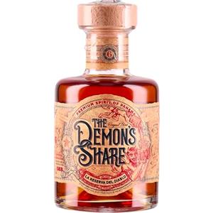 The Demon's Share Rum, 200ml, Note Vanigliate, Speziate e di Cuoio, Rum Scuro Artigianale di Panama, Invecchiato 6 Anni in Botti di ex Bourbon Americano, Idea Regalo, 40% Vol.