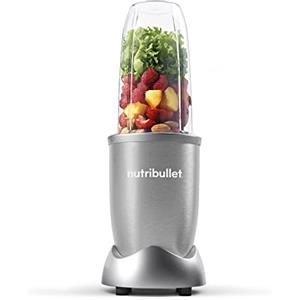 Nutribullet Pro 900, Frullatore Elettrico, Tritatutto, Frullatore Smoothie, Frullatore Tritatutto Multifunzione, Potenza 900 Watt, NB904S