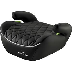 WALSER Premium seggiolino auto per bambini, seggiolino auto Andy 125-150 cm, seggiolino auto per bambini ultima norma 2024 ECE R 129 nero