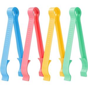 Vicloon Morsetto per Biberon, 4 Pz Bottiglia Multifunzione Morsetto, Strumento Per La Pulizia Delle Bottiglie, Morsetti Per Bottiglie Antiscivolo E Antiscottatura, Adatti Per L'Uso Ad Alte Temperature