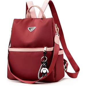 Aucuu Borsa Zaino Donna Elegante, Zaini Antifurto, Piccoli Zaini Casual, Borsa da Scuola per Ragazze, Borse a Zainetto Casual per Shopping Scuola Viaggio Lavoro