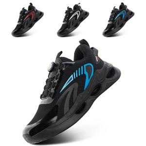 Hitmars Scarpe da Running Uomo Respirabile Leggero Scarpe da Ginnastica Sportive Fitness Running Sneakers Basse Interior Casual Scarpe Blu 41 EU