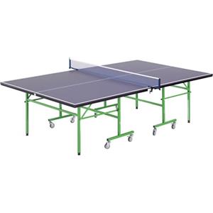 HOMCOM Tavolo da Ping Pong Pieghevole Interno con 8 Ruote 152.5 × 274 × 76cm