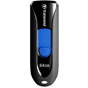 Transcend JetFlash 790 USB 3.1 Gen 1 da 64 GB (chiavetta USB) nera con confezione Frustration Free - TS64GJF790KBE
