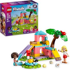 LEGO Friends Il Parco Giochi dei Porcellini d'India - Include 2 Mini Bamboline, 2 Animali Giocattolo e Tanti Accessori per la Cura degli Animali - Regalo Creativo per Bambine da 5 Anni in su - 42640