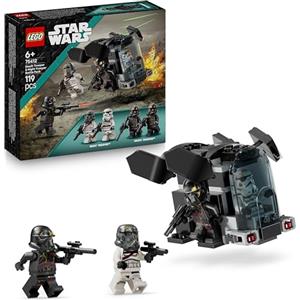 LEGO Star Wars 75412 Battle Pack Death Trooper e Night Trooper - Astronave Giocattolo da Costruire con 4 Minifigure con Blaster - Regalo da Collezione per Bambini da 6 Anni in su e per i Fan di Ahsoka