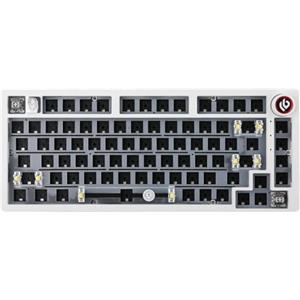 EPOMAKER x LEOBOG Hi75 Mechanische Tastaturen-Kit aus Aluminiumlegierung, Gasket Gaming-Tastatur mit Kabel, programmierbare, Hot-Swap, NKRO für Win/Mac