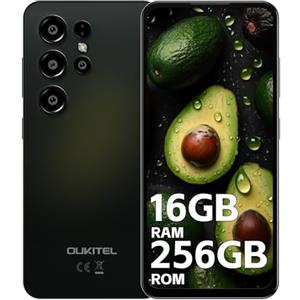 OUKITEL C1 Plus Smartphone, 16GB+256GB/1TB Telefono Cellulare, 6.52" HD+ Smartphone Android, 5000mAh Telefoni Cellulari, 13MP+5MP, Octa Core Cellulari e Smartphone, Dual 4G SIM/Face ID/OTG/3.5mm Jack