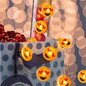 Hellum LED-Smiley Emoticon love