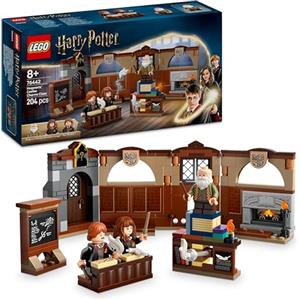 LEGO Harry Potter Castello di Hogwarts: Lezione di Incantesimi con 3 Minifigure da Collezione tra cui Hermione Granger e Ron Weasley con Funzione di levitazione, Giochi per Bambini e Bambini da 8 Anni