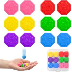 Vicloon Gonggi Koreanisches Spiel, 12 Pietre Gonggi, Korean Traditional Game per Bambini e Adulti, Gonggi Squid Set, Ideale per Coordinazione Occhio-Mano e Divertimento, Viaggi (1 Set)