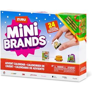Mini Brands Calendario dell'avvento Mini Brands Retro Grocery, Foodie Mini Brands, and Toy Mini Brands di ZURU