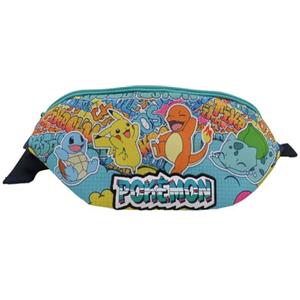 Pokémon Marchi CyP- Pokémon- Marsupio, Borsa a mano, Borsa a tracolla, Multicolor. Prodotto unisex e ufficiale