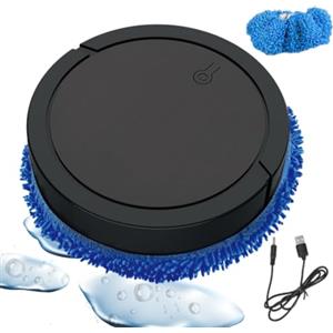 Generico Robot Smart MOP - sweepar ricaricabile, lucidatrice cordless | sistama di bot di pulizia del pavimento per bagno in ufficio studia studia cucina balcone camera da letto area di polvere secca robot mov