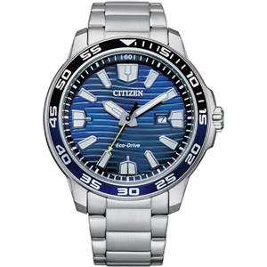 Citizen Orologio Analogico Eco-Drive Uomo con Cinturino in Acciaio Inox AW1525-81L