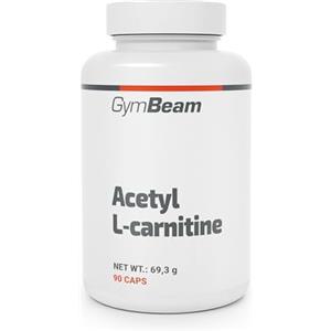 GymBeam Acetil L-Carnitina, 500mg, Bruciagrassi Nootropico, Adatto ai Vegani, Capsule Facilmente Assorbibili, Acetil Carnitina per l'Energia e il Trasporto di Acidi Grassi, Acetyl L Carnitina