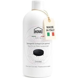 HOME LOVING - Detergente Robot Lavapavimenti 1 L | No Schiuma - pH Neutro - Made in Italy - Vegan OK - Cruelty Free | Compatibile Per Tutti i Tipi di Robot | Detersivo Pavimenti Lunga Durata