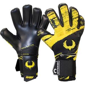 Renegade GK Eclipse Helix Guanti da Portiere Professionale | 4mm EXT Contact Grip e Breathaprene | Guanti Calcio Bambino Portiere (Taglia 8, Gioventù-Adulti, Negative Cut, Level 5)