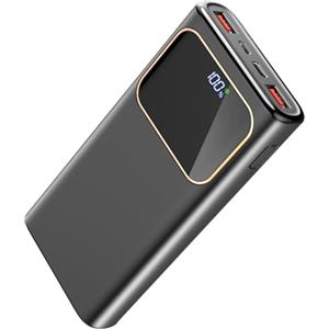 Coucur Power Bank 20000mAh, 22.5W Ricarica Rapida Powerbank Cellulare Caricatore Portatile USB C Compatibile con iPhone 16/15/14/13/12/11 Samsung Xiaomi Huawei Android etc