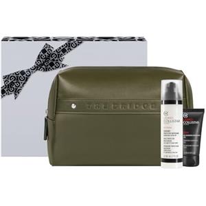 Collistar Cofanetto Uomo: Idratante Protettivo Quotidiano 80ml, Gel Detergente Energizzante 30ml e Pochette THE BRIDGE