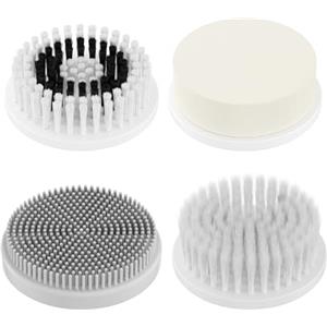 Rkdely Spazzola elettrica per la pulizia del viso, 4 testine per il viso, pulizia profonda per tutti i tipi di pelle