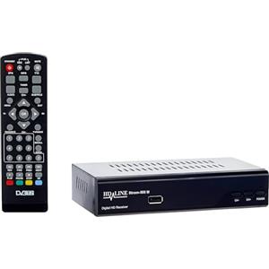hd-line Strom 505 Decoder Digitale Terrestre - DVB-T, DVB-T2, HD, H.265 HEVC, MPEG4, USB, 1080P