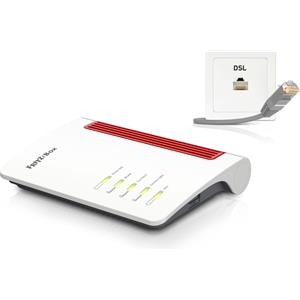 AVM FRITZ!Box 7530 - Router Wireless - Modem DSL 4-Port-Switch - 1GBE - Wi-Fi
