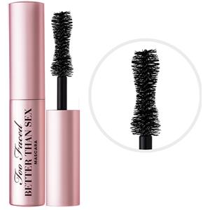 Too Faced - Mascara Deluxe Better Than Sex - Mini Formato - Noir - Taille Voyage (4,8 G) - Donna