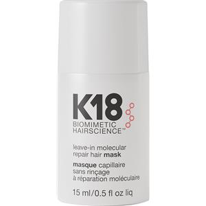 K18 - Leave-in Molecular Repair Hair Mask - Capelli Danneggiati - Formato Da Viaggio - 50ml - Donna