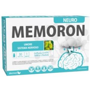 DietMed Memoron Neuro - Integratore Alimentare in 30 Fiale da 15 ml per il Benessere Mentale e Cognitivo