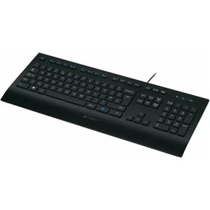 LOGITECH Tastiera Logitech K280e Corded Layout Tedesco Nero