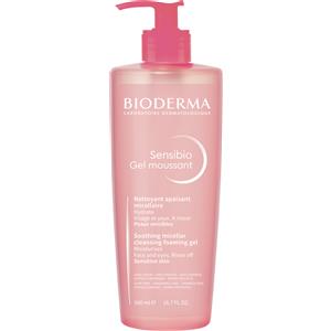 BIODERMA ITALIA Srl Bioderma Sensibio Gel Moussant - Detergente e struccante lenitivo per pelle sensibile - 500 ml