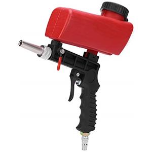 Sharainn Pistola a sabbiatrice, sabbiatrice pneumatica 1/4 di pollice Macchina per sabbiatrice portatile 90PSI 700 ml per progetti fai-da-te o professionali