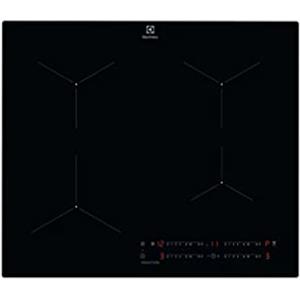 Electrolux Piano Cottura ad Induzione, LIL61443C Serie 300, 60 cm, funzione Hob²Hood, Riscaldamento rapido automatico, 4 Fuochi, Vetroceramica ad induzione, 590x520cm, Nero